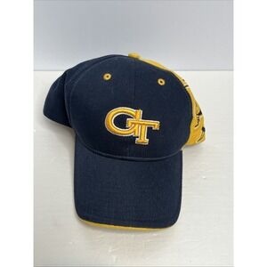 Vintage NCAA Georgia Tech Yellow Jackets Adjustable Hat Officially l Licensed